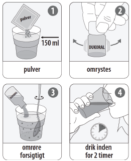 Dukoral® Brusepulver og suspension til oral suspension  Paranova Danmark A/S