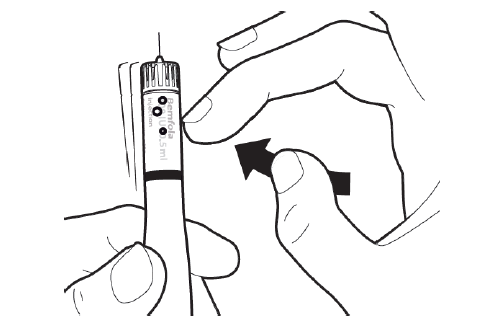 Bemfola Gedeon Richter Plc. injektionsvæske, opløsning i fyldt pen 75 IE/0,125 ml, 150 IE/0,25 ml, 225 IE/0,375 ml, 300 IE/0,50 ml og 450 IE/0,75 ml