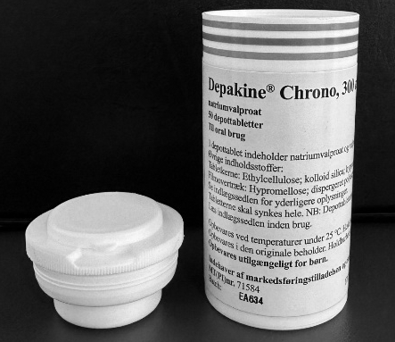 Depakine Chrono depottabletter 300 mg Epione Medicine ApS