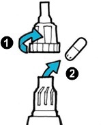 Tobi Podhaler Abacus Medicine A/S inhalationspulver, hård kapsel 28 mg