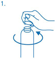 Ebixa® 2care4 ApS oral opløsning 5 mg/0,5 ml