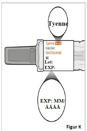 Tyenne® injektionsvæske, opløsning i fyldt injektionssprøjte 162 mg Fresenius Kabi Deutschland GmbH