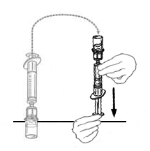 Veyvondi Baxalta Innovations GmbH pulver og solvens til injektionsvæske, opløsning 650 IE og 1300 IE