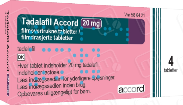 Tadalafil accord 2.5 mg